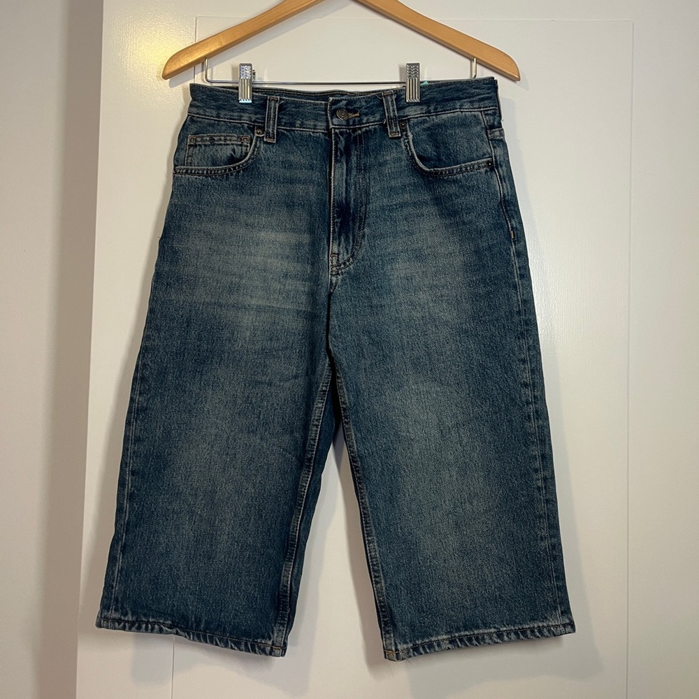 Blue Denim Shorts